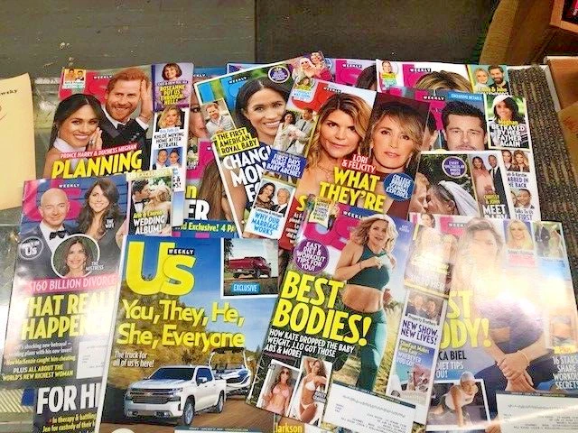 Prince Harry &Megan Lot of 20 Magazines US- 2018-2019 nice lot---P9 - Image 3 of 4