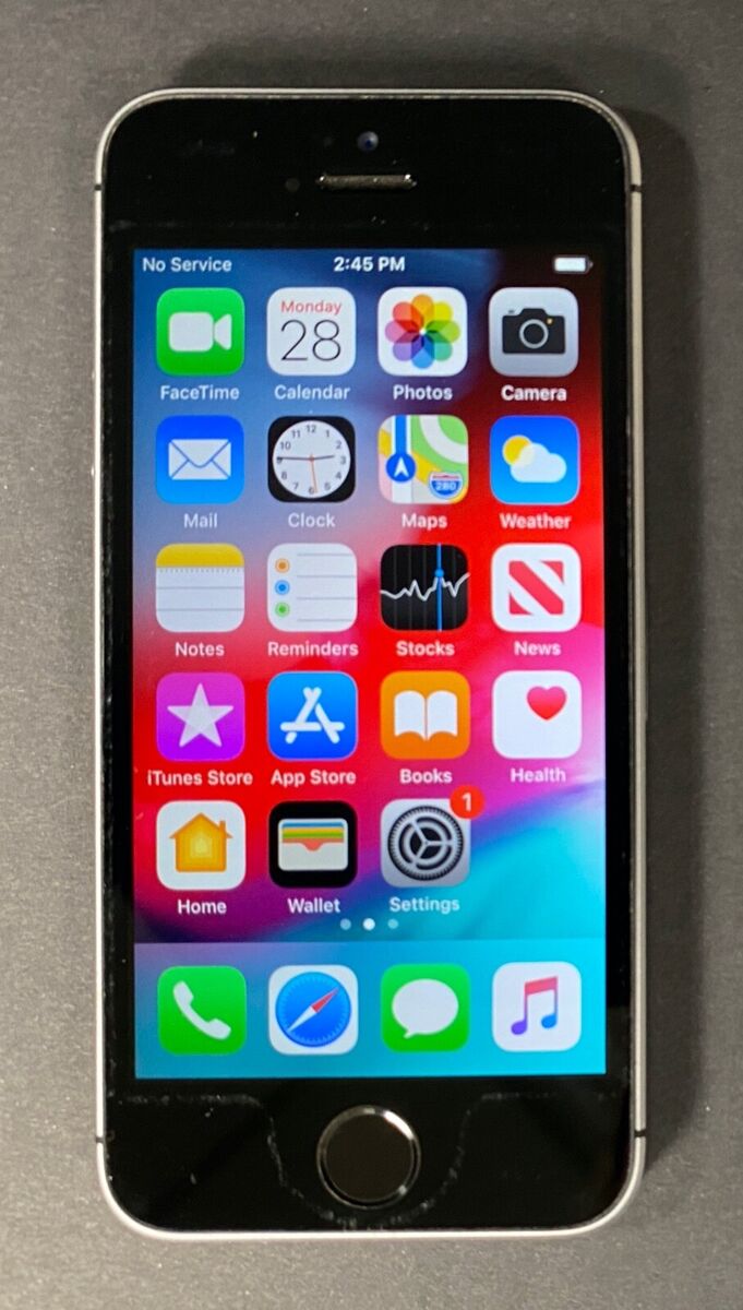 Apple iPhone SE - 32GB - Space Gray (Unlocked) A1723 (CDMA + Apple iPhone SE - 32GB - Space Gray (Unlocked) A1723 (CDMA +