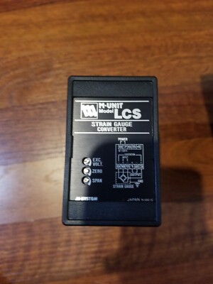 M-system LCS-34-R strain gauge transmitter Made in Japan