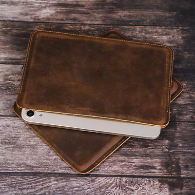 Für iPad Mini 6 7.9/8.3'' Vintage Lederhülle Crazy Horse Schutzhülle Anti-Fall