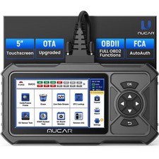 Used Mucar Cde900 Pro Obd2 Scanner Car Diagnostic Scan Tool Abs Srs Code Reader