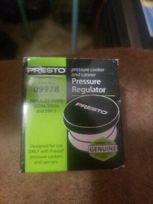 Presto 09978 Pressure Regulator New In Box