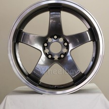 4 Rota Wheel P45 R 18x10 20 5x114.3 R Hyperblack  3 Lip .