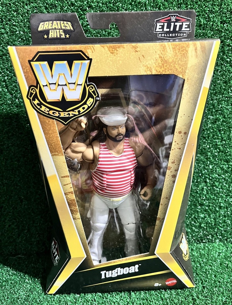 Mattel WWE Legends Elite Greatest Hits TUGBOAT Wrestling Figure 2024