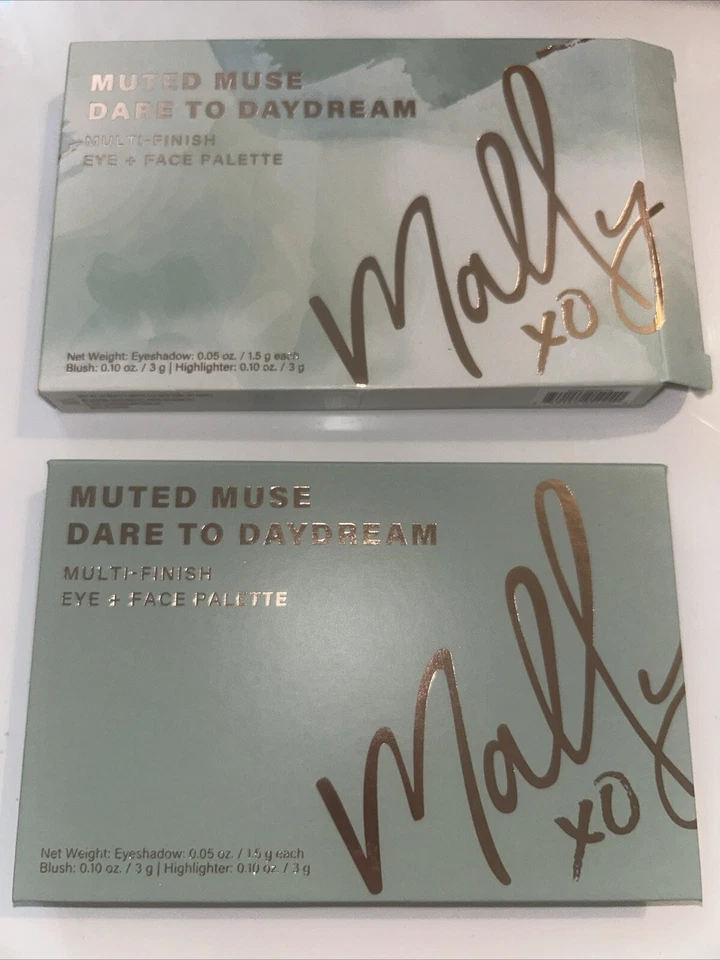 Mally XO Muted Muse Dare to Daydream Multi-Finish Eye + Face Palette New RRP £38 - Image 2 of 2