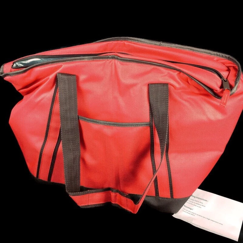 Lock & Lock Cold storage bag & 8-Piece Storage Set w/ Handle Air/Water Tight Red - Image 2 of 4