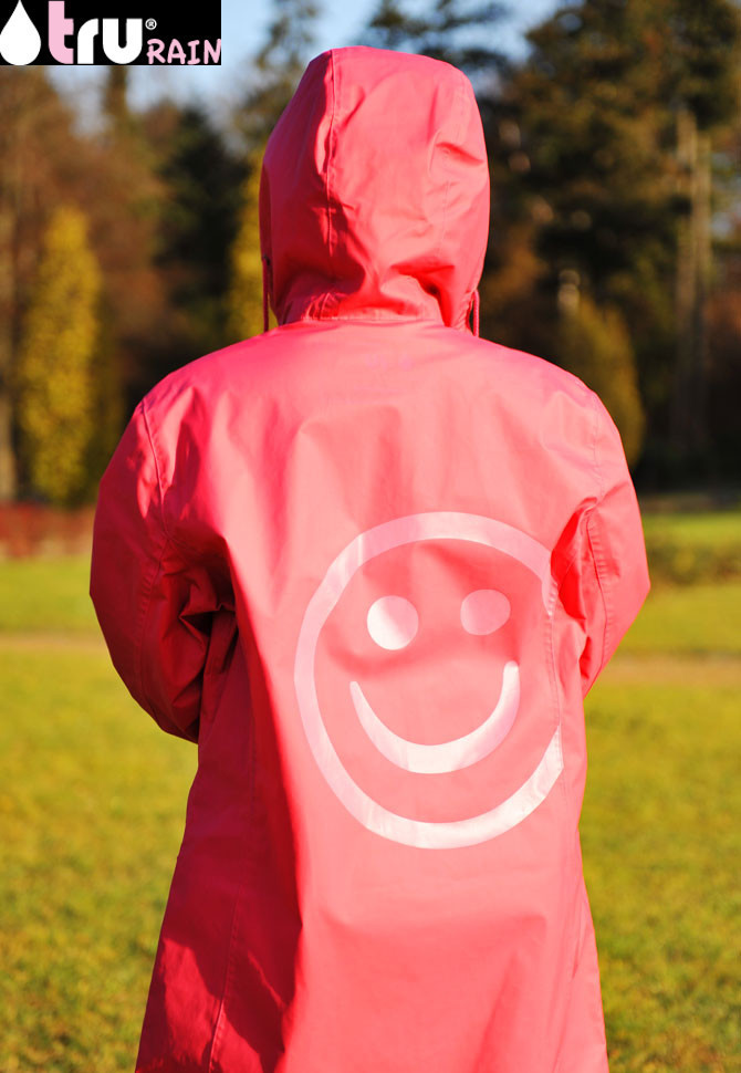 TRU RAIN M pink Friesennerz Raincoat Regenmantel Damen Regenjacke