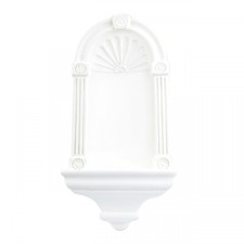 Renovators Supply Niche White Urethane Foam Wall Mount
