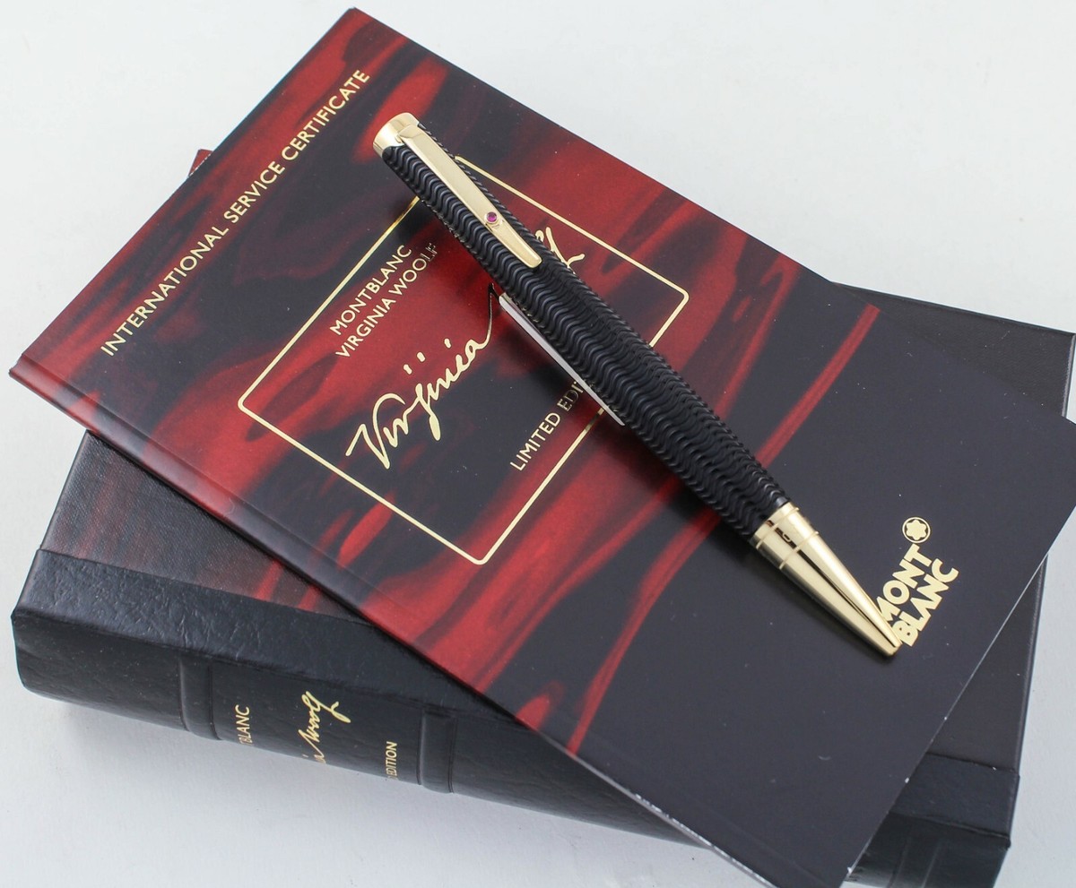 MONT BLANC ヴァージニア・ウルフ Montblanc Virginia Woolf Writers Edition Ballpoint Pen | eBay