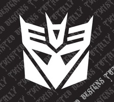 Transformers Decepticon vinyl decal sticker car truck motorcycle megatron prime