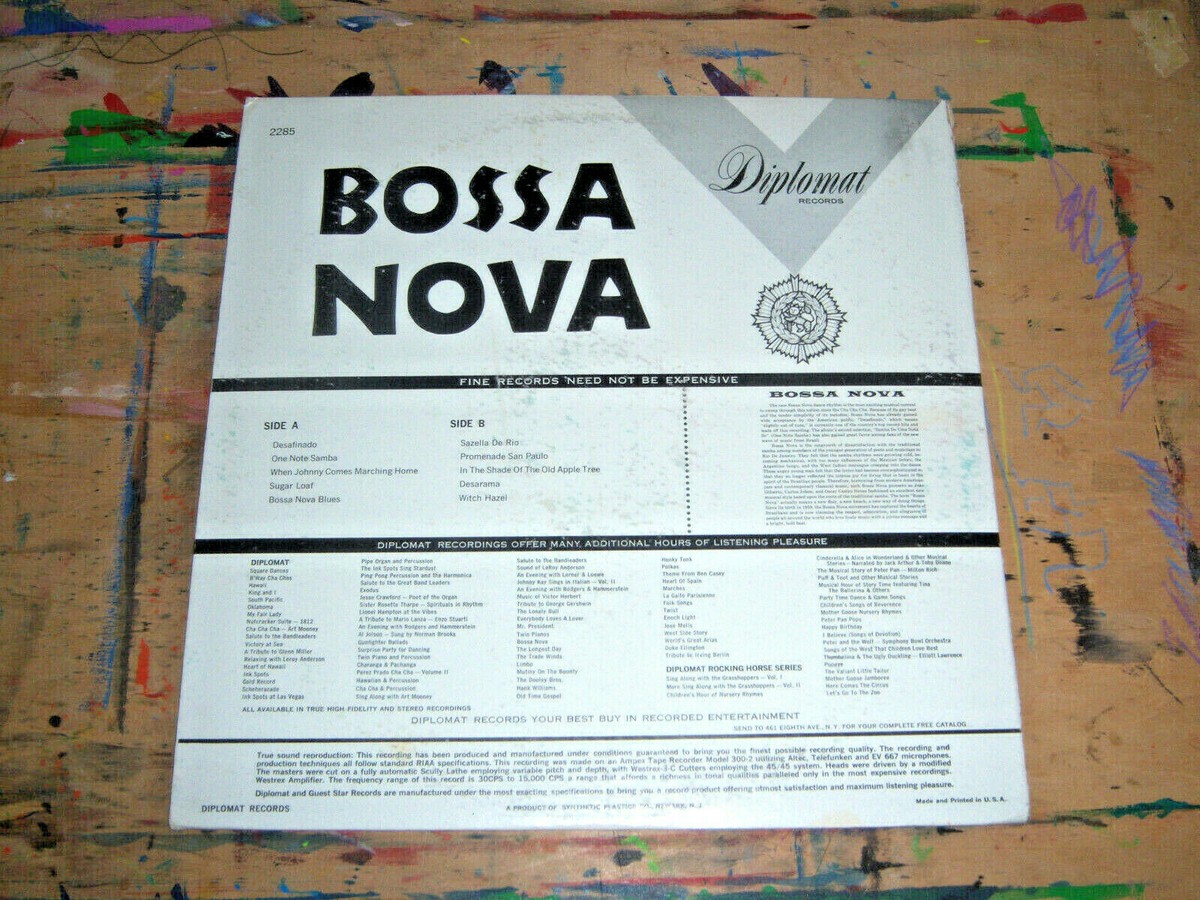The Brasileros Bossa Nova Featuring Desafinado One Note Samba