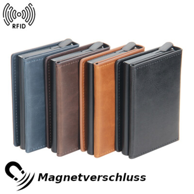 Rfid Brieftasche Kartenetui Card Holder Kartenetui Herren Rfid - Main Image