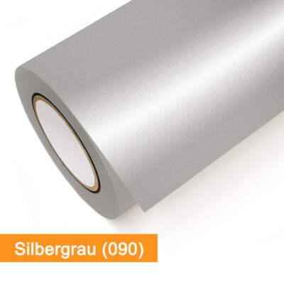Klebefolie | Oracal 651-090 Silbergrau glänzend - matt | ab 1 lfm | günstig
