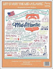 Imaginating Counted Cross Stitch LET'S VISIT THE MID-ATLANTIC
