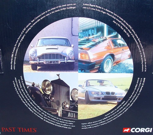 Corgi Toys 1:36 THE DEFINITIVE JAMES BOND 007 FILM CANISTER 4 CAR SET #54621 MIB