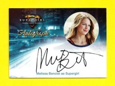 2018 Cryptozoic Supergirl Season 1 Autograph Melissa Benoist as Supergirl MB2 