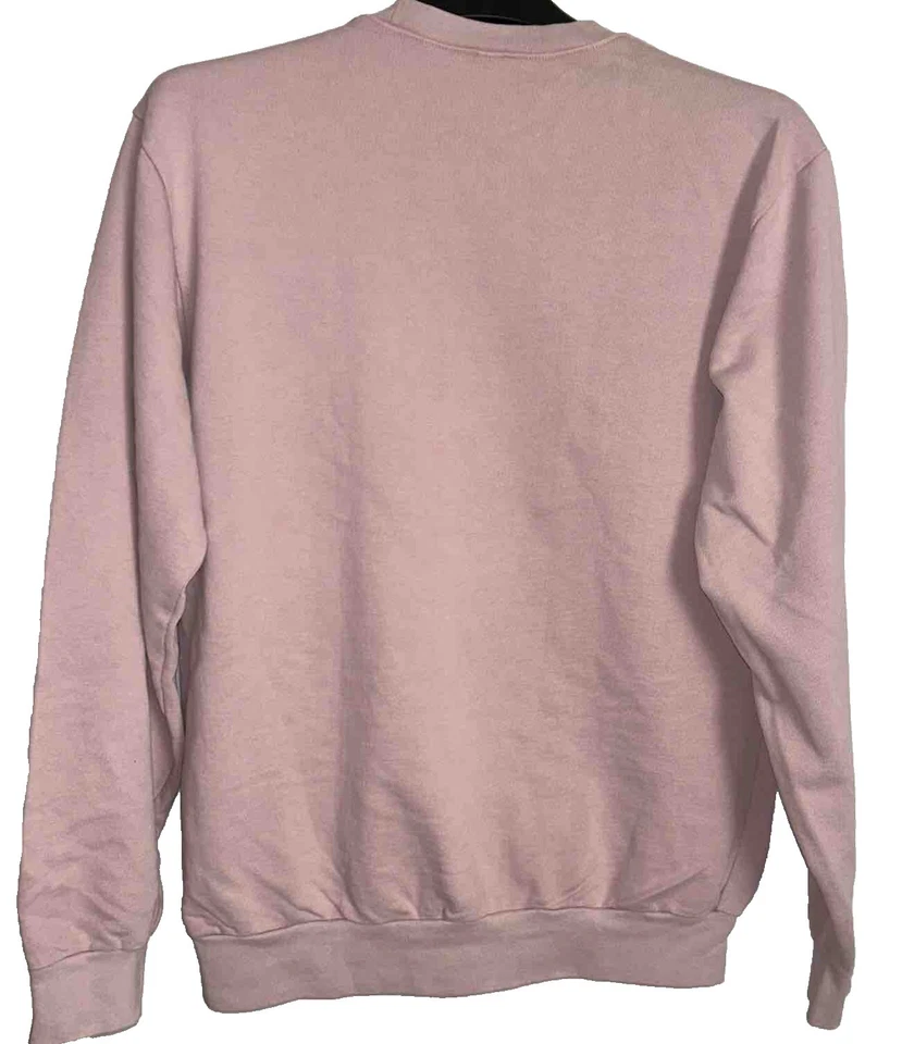 Sudadera pulóver de felpa francesa LS American Apparel para mujer, malva, mediana Foto 2 de 3