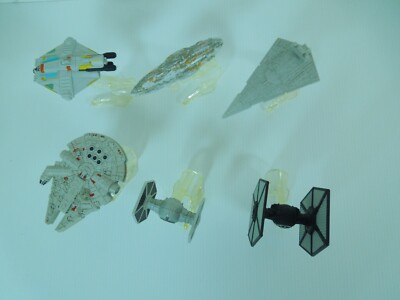 6 Star Wars LFL Mini Diecast/Plastik Schiffe CKJ66/DJJ61/CGW66/CGW57/CGW62/CKR62
