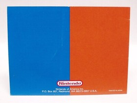 SHORT ORDER EGG-SPLODE! Instruction Manual - No Game NES Nintendo