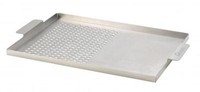 Tepro GrillzubehöR 2 In 1 Grillplatte GrößE S Edelstahl 34,5 X 19 X 2,3 Cm