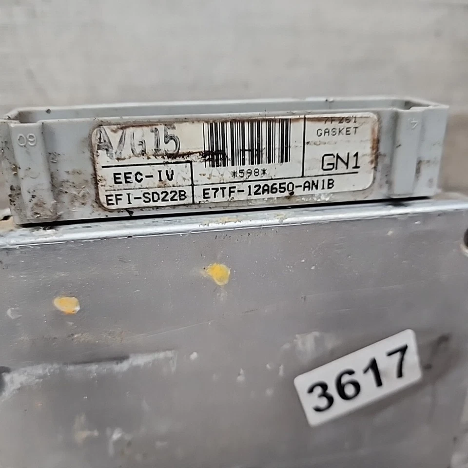 Computadora E7TF-12A650-AN1B 1987 Ford F150 o Bronco 5,0 M/T ecm ecu Foto 3 de 4