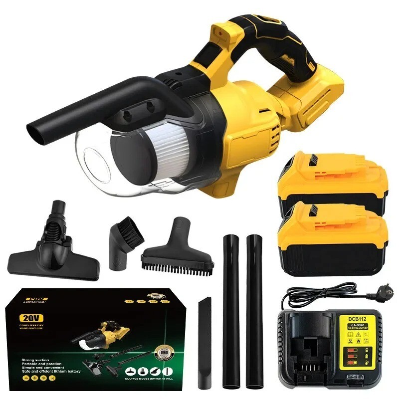 Aspirateur sans fil pour rénovation maison et nettoyage atelier bois