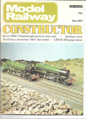 Model Railway Constructor May 1974 DH