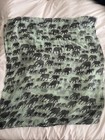 Infinity Circle Scarf Elephants Sea Foam Green Light One Size Cute — photo 2