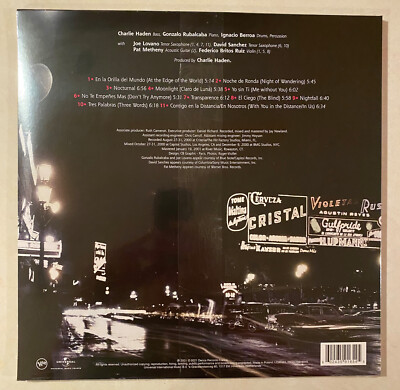 欧2LP Charlie Haden Nocturne 0602435916545 Decca Records France 未開封 /00520 2LP CHARLIE HADEN Nocturne 060243591654 Decca Record EUROPE