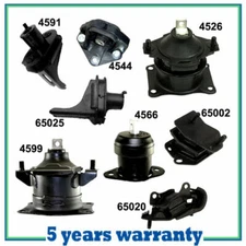 For 04-06 Acura TL 3.2L For Engine Motor & Trans. Mount Full Kit Set 8PCS Auto.