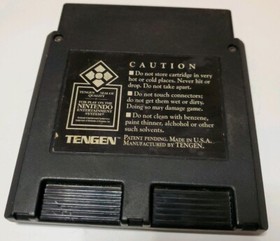 NINTENDO NES GAME  SUPER SPRINT TENGEN (H)