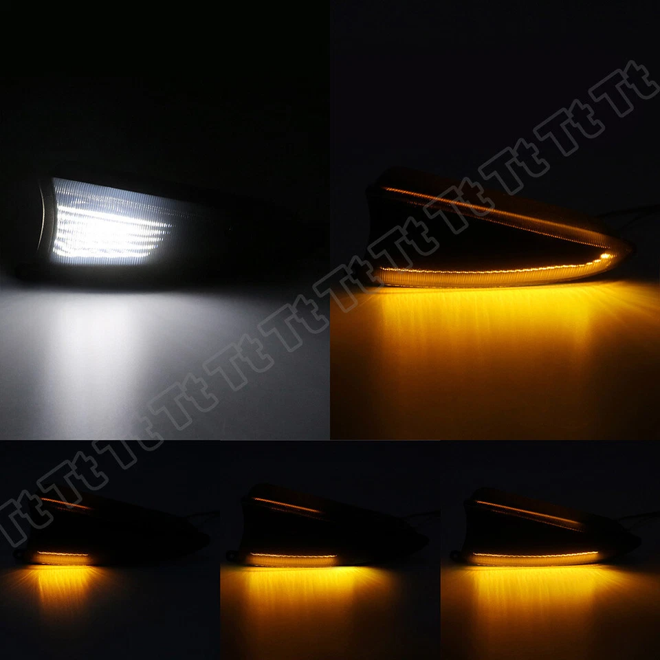 For Ford Expedition Lincoln Navigator Dynamic LED Mirror Turn Signal Puddle Lamp - Image 2 of 4