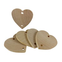 Woodpeckers® - 1-1/2 Wooden Birthday Board Tags Hearts 25 Pieces Woodpeckers® - 1-1/2 Wooden Birthday Board Tags Hearts 25 Pieces