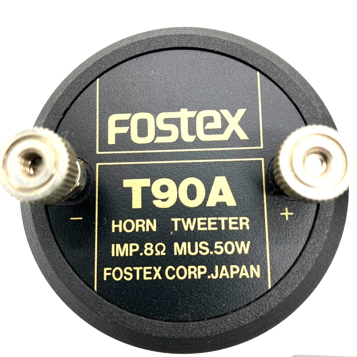 FOSTEX T90A Horn Super Tweeter sound Speaker 2Piece Set from