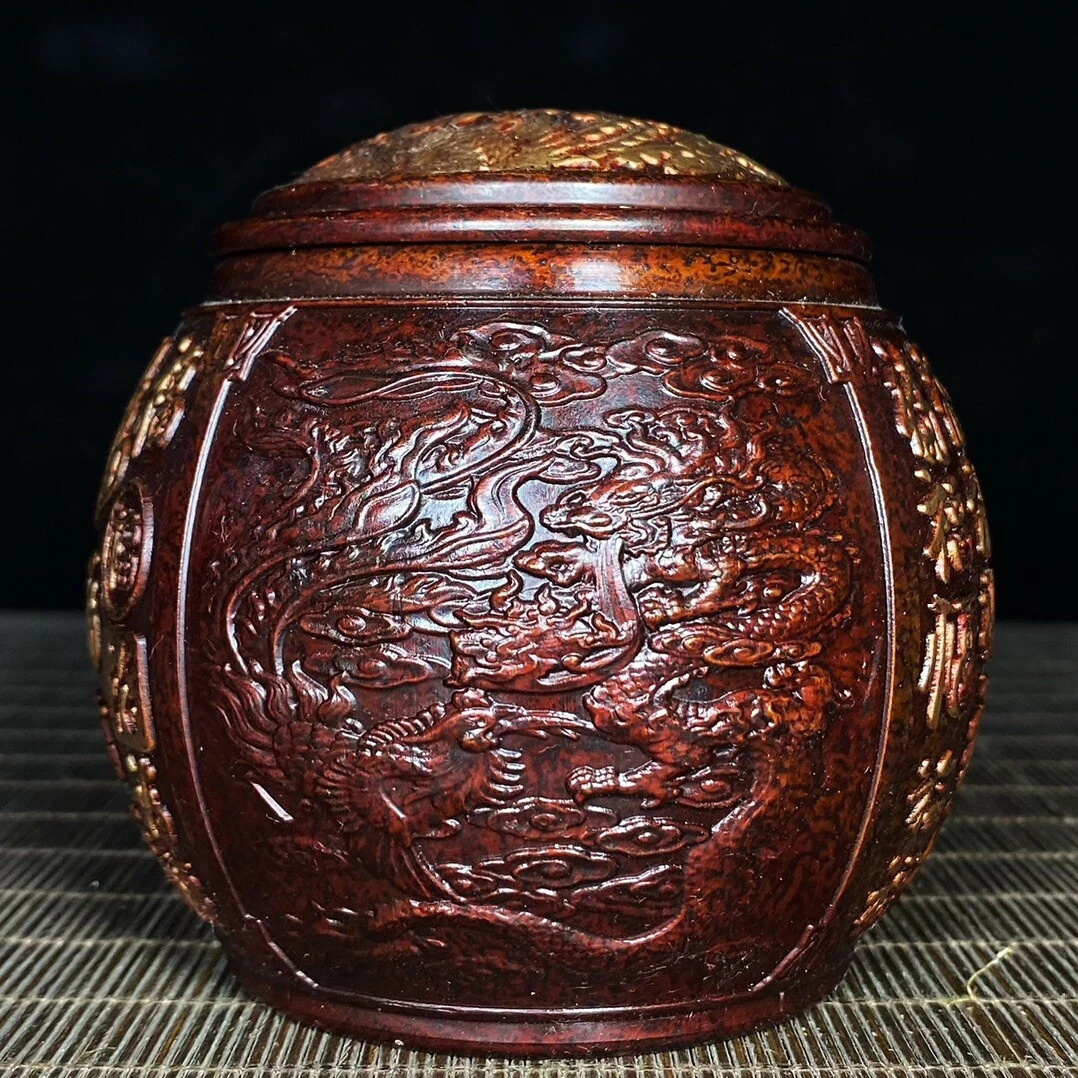 铜红中国古董壶| eBay