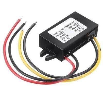DC Step Down Voltage Converter 20V-55V 36V 48V to 12 volt 12V electronics boat