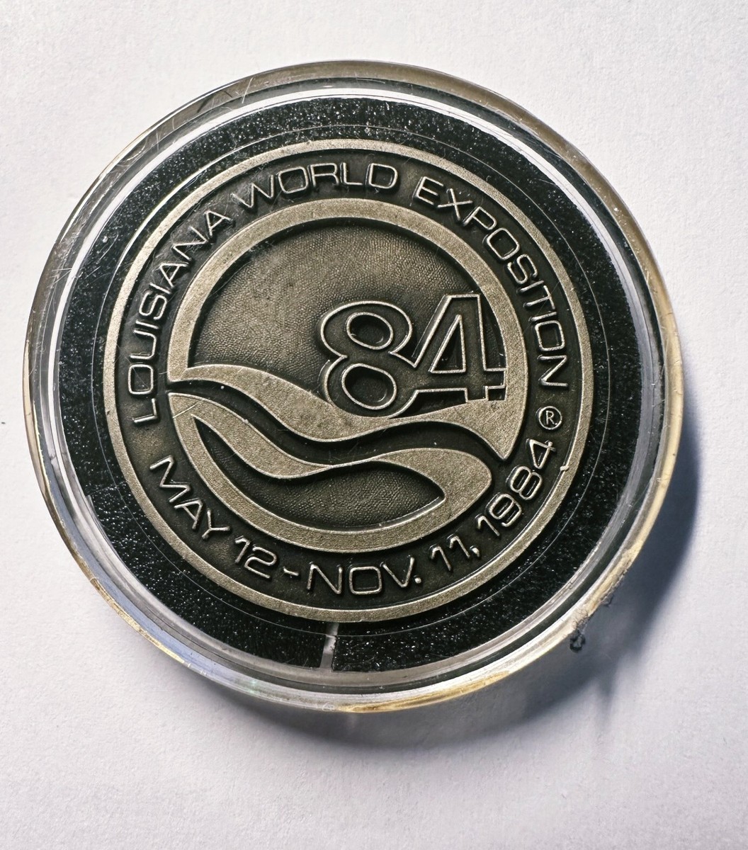 Louisiana world exposition New Orleans 1984 Medal | eBay