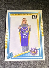 2025 Panini Donruss WNBA - Rated Rookie Sarah Ashlee Barker #100 (RC)