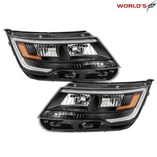 For Ford Explorer Sport 2016-2018 Black Housi...