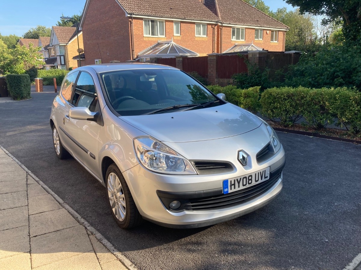 Renault IMMACULATE 2008 RENAULT CLIO DYNAMIQUE 1.2 Turbo 100 FSH 2 OWNERS OUTSTANDING