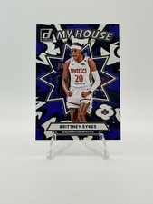 2025 Panini Donruss WNBA My House Press Proof Blue #18 BRITTNEY SYKES Mystics