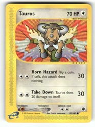 Tauros 133/165 Expedition Base Set Common