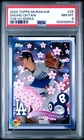 2025 TOPPS TAKASHI MURAKAMI + MLB WORLD TOUR TOKYO SERIES SHOHEI OHTANI PSA 8