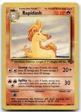Rapidash 44/64 Jungle Uncommon Unlimited Pokemon TCG HP on eBay