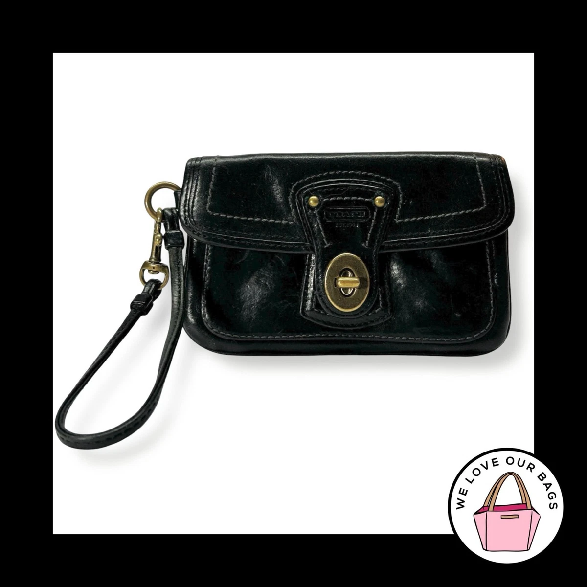 小物 Coach Legacy MultiStripe Turnlock Wallet Coach Turnlock Wallet | eBay