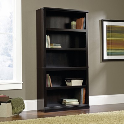 Sauder 414235 Select Collection Bookcase, Five-shelf, 35.27w X 13.22d X 69.76h,