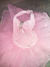 Wolff Fording Company Pink Ballet Dress Size Small Child Rhinestones Tutu