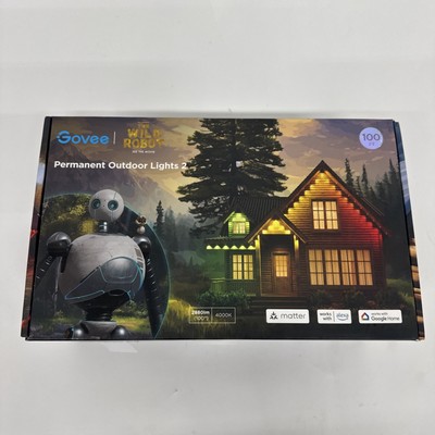 Govee H705E The Wild Robot Permanent Outdoor Lights 2 Waterproof 100ft 72 Lights