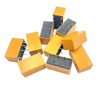 10 PCS PCB Mount Power Relay Coil DPDT DC 8 Pins Micro Electronic Relay 12V