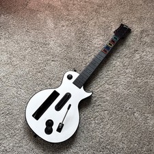 Wii Guitar Hero Gibson Les Paul White Wireless No Strap